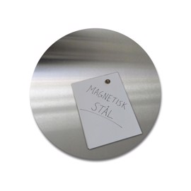 Lastra magnetica rotonda in acciaio inossidabile