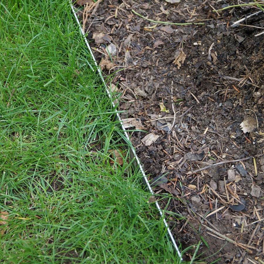 Bordo Da Giardino In Acciaio Inox 304 – Barriera Curvo Per Aiuole, Ghiaia E Prati, Resistente E Facile Da Installare