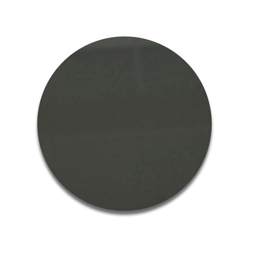 Lamiera rotonda in alluminio grigio antracite